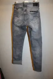 Vorschaubild 2 von Damen Jeans Hose Slim Fit Grau Gr. 27 Casual