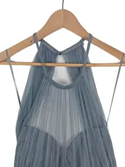 Vorschaubild 2 von Damen Cocktailkleid Gr. 42/XL Blau Elegant Festlich