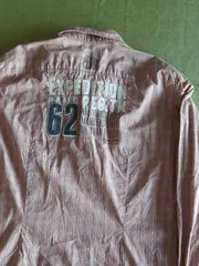 Vorschaubild 3 von Herren Freizeithemd Kariert Rot Langarm Baumwolle Gr. 50/L