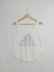 Vorschaubild 2 von Damen Sportshirt Tanktop Gr. 38;M Weiß Polyester