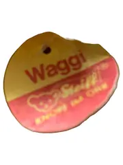 Vorschaubild 3 von Waggi Ente Plüschtier Kuscheltier gelb Vintage mit Schild
