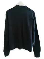 Vorschaubild 2 von EDC Damen Strickjacke Gr. 42/XL Schwarz Casual Baumwolle