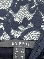 Vorschaubild 6 von Damen Jumpsuit mit Spitze Gr. 34/XS Blau Elegant