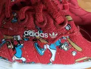 Vorschaubild 3 von x Disney Goofy Sneaker Kinder Gr. 20 Rot Canvas Low