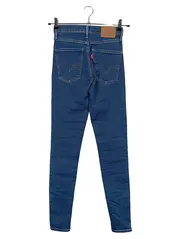 Vorschaubild 2 von Skinny Jeans Damen W26 L30 Blau High Waist Stretch
