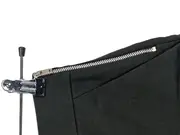 Vorschaubild 2 von Shorts Damen XS Schwarz Modern Kurze Hose Reißverschluss