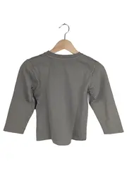 Vorschaubild 2 von Kinder Sweatshirt Grau Gr. 128 Langarm Logo-Print