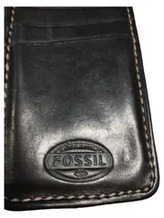 Vorschaubild 4 von Fossil Kartenetui Leder Schwarz Herren Kreditkartenhülle