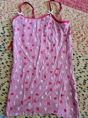 Vorschaubild 1 von Mädchen Top Shirt Rot Gr. 164 Casual Baumwolle