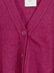 Vorschaubild 5 von Strickjacke Damen Pink Gr. 34/XS Casual