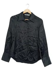 Vorschaubild 1 von Damen Hemdbluse Langarm Schwarz Größe M Business Elegant