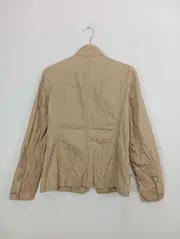 Vorschaubild 2 von Leichte Jacke Damen 36/S Beige Baumwolle Klassisch Elegant
