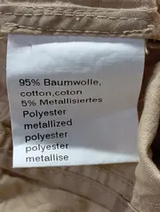 Vorschaubild 5 von Leichte Jacke Damen 36/S Beige Baumwolle Klassisch Elegant