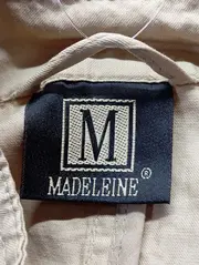Vorschaubild 3 von Leichte Jacke Damen 36/S Beige Baumwolle Klassisch Elegant