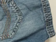 Vorschaubild 4 von Kinder Jeans Shorts Blau Gr. 98-104 Casual Baumwolle