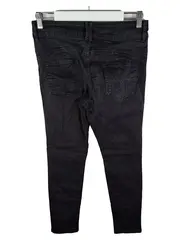 Vorschaubild 2 von Damen Jeans Regular Fit Schwarz Gr. 36 W28 Stretch Hose Baumwolle