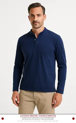 MASSIMO DUTTI Langarmshirt