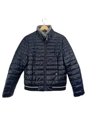 Vorschaubild 1 von Steppjacke Damen Blau Gr. 38 M Casual Strukturmuster Reißverschluss