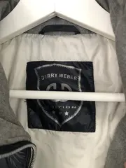 Vorschaubild 4 von Steppjacke Damen Blau Gr. 38 M Casual Strukturmuster Reißverschluss