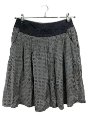Vorschaubild 1 von Woman A-Linienrock Damen Gr. M Schwarz Seide Casual