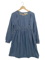 Vorschaubild 1 von Damen Jeanskleid Gr. 38/M Blau Casual Baumwolle