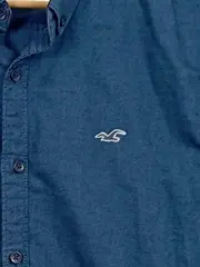 Vorschaubild 3 von Herren Kurzarmhemd Slim Fit Epic Flex Stretch Gr. M Blau