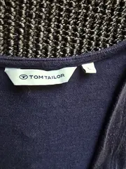 Vorschaubild 2 von Damen Strickjacke Cardigan Gr. L Blau Basic Viskose