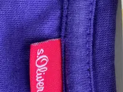 Vorschaubild 5 von Damen T-Shirt Gr. 40 L Lila Casual Grafisch Kurzarm