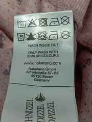 Vorschaubild 5 von Sweatshirt Damen 36/S Rosa Maritim Anker Muster Kapuze Hoodie