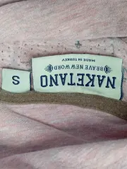 Vorschaubild 3 von Sweatshirt Damen 36/S Rosa Maritim Anker Muster Kapuze Hoodie