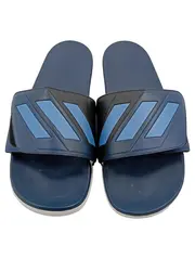 Vorschaubild 2 von Herren Badeschuhe Slides Blau Größe 43 Sportlich Klettverschluss