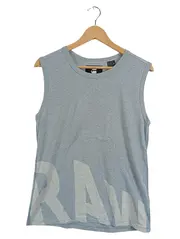 Vorschaubild 1 von Damen Tank Top Ärmelloses Shirt Blau Gr. XXS Casual