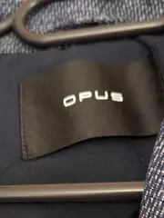 Vorschaubild 5 von Blazer Damen Blau Gr. 38 Strukturmuster Business Sakko Langarm