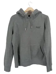 Vorschaubild 1 von Herren Kapuzenpullover Hoodie Gr. 44/XS Grau Casual Baumwolle