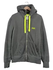 Vorschaubild 1 von Herren Sweatjacke Kapuzenpullover Grau XL 52 Reißverschluss Casual