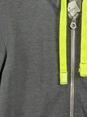 Vorschaubild 3 von Herren Sweatjacke Kapuzenpullover Grau XL 52 Reißverschluss Casual