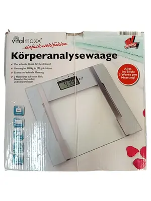 TV DAS ORIGINAL Körperfettanalysewaage