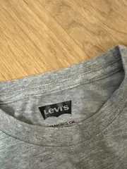 Vorschaubild 3 von Kinder T-Shirt Grau Gr. 140 mit buntem Logo-Print