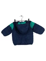 Vorschaubild 2 von Kinder Steppjacke Gr. 74 Blau Grün Casual Outdoor Jacke