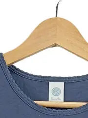 Vorschaubild 4 von Langarmshirt Kinder Blau Gr. 164 Herz-Print Baumwolle Modal