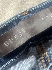 Vorschaubild 6 von Damen Destroyed Jeans Blau Gr. 27 Spitzenmuster