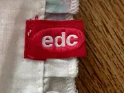 Vorschaubild 5 von Damen Top Bluse Blumenmuster Gr. S Weiß Baumwolle