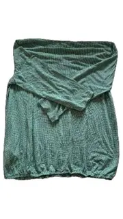 Vorschaubild 3 von Damen Pullover Grün Gepunktet Gr. 36 S 3, 4-Arm Casual