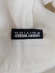 Vorschaubild 3 von Business Hemd Herren 3/4-Arm Leinen Weiß Gr. 38/M