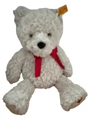 Vorschaubild 1 von Teddybär Kuscheltier Klassisch Weiß 23 cm