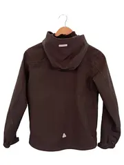 Vorschaubild 2 von Kinder Outdoorjacke Gr. 152 Braun Softshell Kapuze