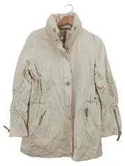 Vorschaubild 1 von Leichte Jacke Damen Gr. 36/S Beige Klassisch Übergangsjacke