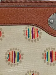 Vorschaubild 6 von Damen Clutch Portemonnaie Geldbörse Mehrfarbig Grafisches Muster 17x9cm