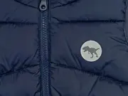 Vorschaubild 2 von Kinder Steppweste Gr. 98 Blau Gesteppt Tiermotiv Alltag Casual