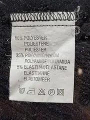 Vorschaubild 4 von TRU Damen Bluse Gr. 44/L Schwarz Klassisch Elegant Kurzarm